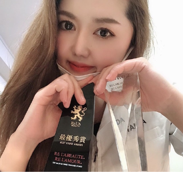 2020年 リアボーテ導入サロンの中で最優秀！個人サロンで1位を2年連続の快挙！！